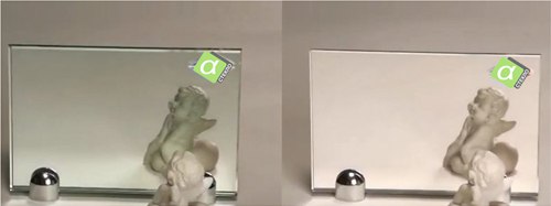 Разница обычного (серебро) и Optiwhite